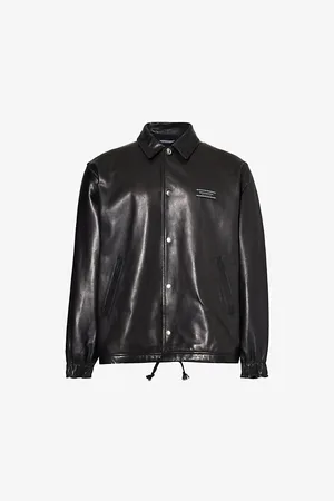UNDERCOVER Relaxed-fit Leather Jacket