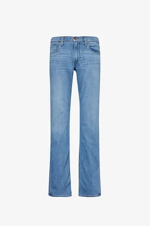 Paige Normandie Straight-leg Low-rise Stretch-woven Blend Jeans