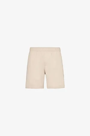 Paige Ross Drawstring-waist Woven-blend Shorts