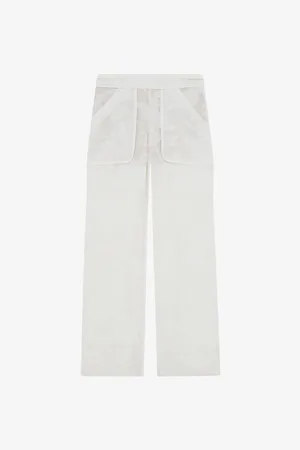 IRO Freyanne Jacquard Wide-leg High-rise Woven Trousers