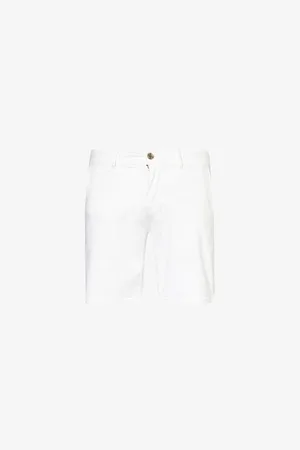Paige Thompson Mid-rise Stretch-denim Blend Shorts