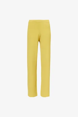 Bec & Bridge Sorrento Straight-leg Mid-rise Cotton-blend Trousers