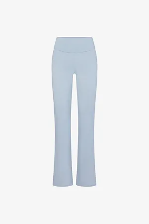 SKIMS Outdoor Bootcut High-rise Stretch Cotton-blend Leggings