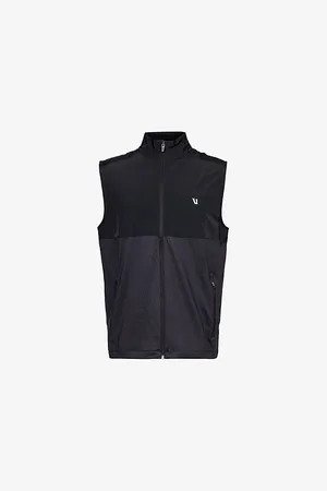 vuori Sunday Element Logo-embroidered Stretch-recycled-polyester Gilet
