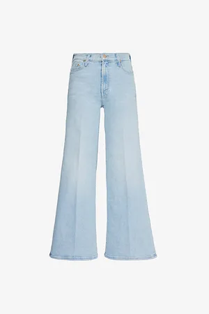 Mother The Twister Flood Flared-leg Mid-rise Jeans