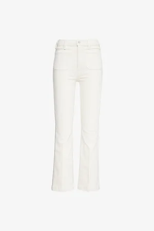 Mother Hustler Flood Straight-leg Mid-rise Jeans