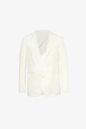 Orlebar Brown Garret Single-breasted Notch-lapel Linen-blend Blazer