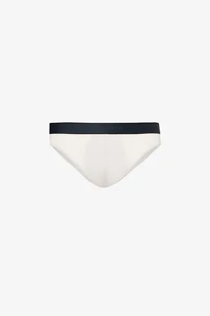 Zimmerli Logo-waistband Mid-rise Stretch-jersey Briefs