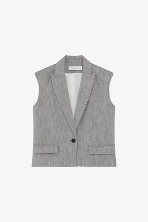 IRO Zohar Sleeveless Woven Jacket