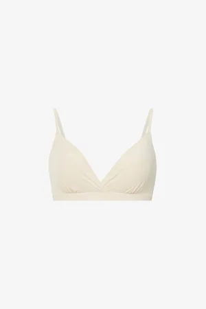 SKIMS Fits Everybody Triangle Stretch-woven Bra