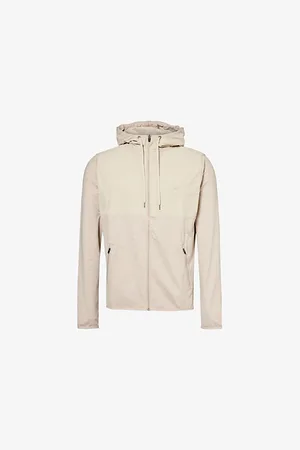 vuori Sunday Element Logo-print Relaxed-fit Stretch-recycled-polyester Jacket