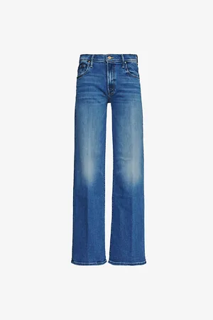 Mother The Maven Sneak Straight-leg Mid-rise Jeans