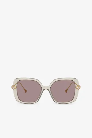 Swarovski Sk6011 Square-frame Acetate Sunglasses