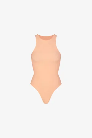 SKIMS Fits Everybody High-neck Stretch-woven Body