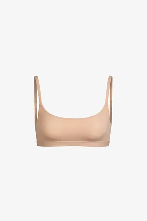 SKIMS Fits Everybody Scooped Stretch-woven Bra