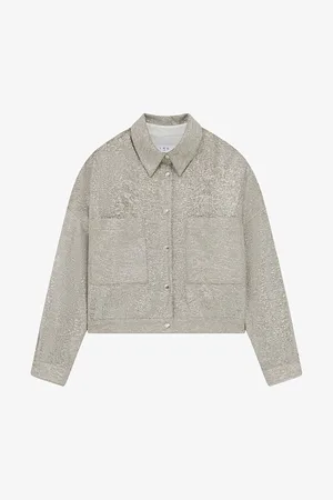 IRO Suzel Cropped Jersey Jacket