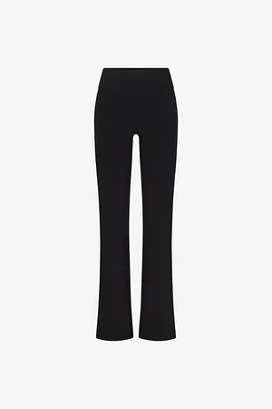 SKIMS Outdoor Bootcut High-rise Stretch Cotton-blend Leggings