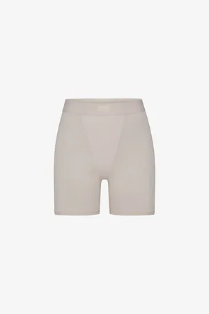 SKIMS Boyfriend Logo-waistband Stretch Cotton and Modal Boxer Shorts