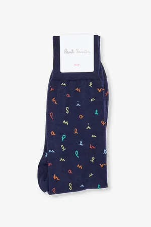 Paul Smith Cotton-blend Knitted Socks