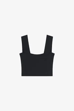 IRO Rae Cropped Jersey Top