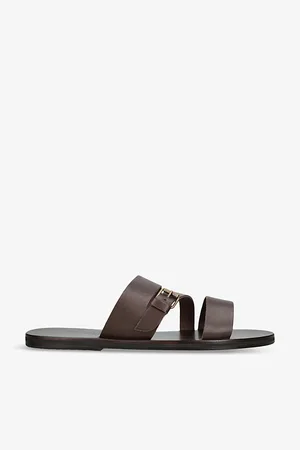 Ancient Greek Sandals Ifilis Buckle-strap Leather Sandals