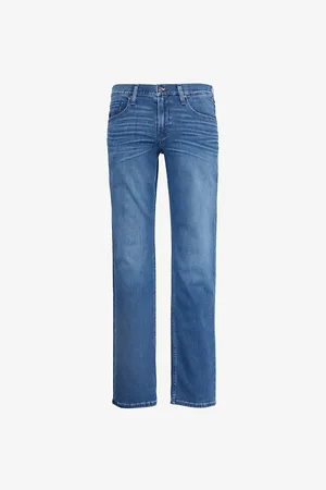 Paige Normandie Straight-leg Mid-rise Stretch-denim Jeans