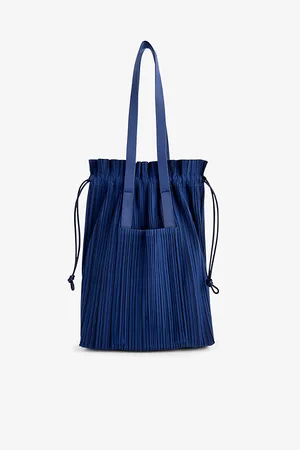 PLEATS PLEASE ISSEY MIYAKE Pleated Woven Tote Bag