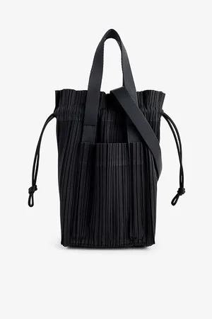 PLEATS PLEASE ISSEY MIYAKE Pleated Woven Tote Bag