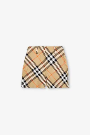 Burberry Oscar Check-print Cotton Shorts 6-18 Months