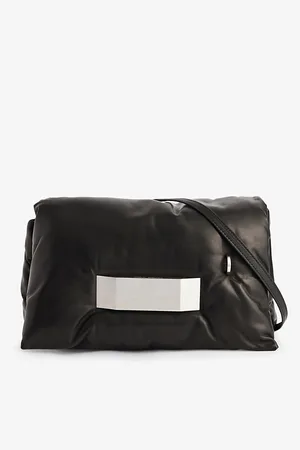 Rick Owens Big Pillow Quilted Leather Bag
