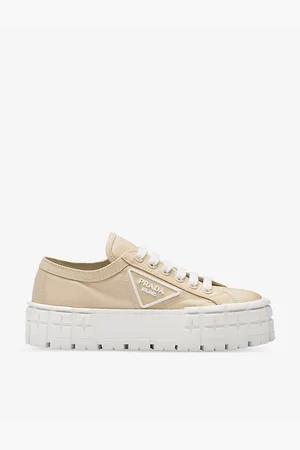 Prada Double Wheel Recycled-nylon Low-top Trainers