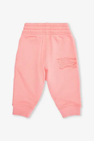 Burberry Bonny Logo-embroidered Cotton-jersey Jogging Bottoms 6 Months-2 Years