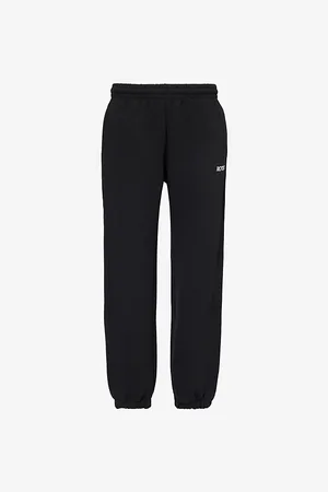 ROTATE Tapered-leg Mid-rise Organic-cotton Jogging Bottoms