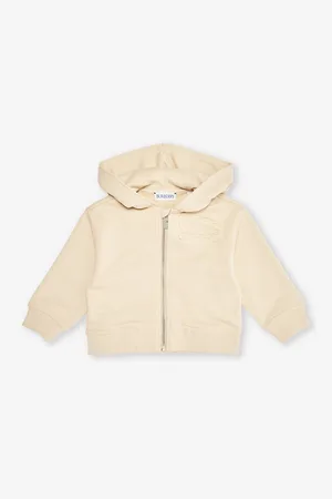 Burberry Clyde Logo-embroidered Cotton-jersey Hoody 6 Months-2 Years