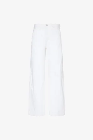 Frame Le Baggy Palazzo Wide-leg Mid-rise Denim Jeans