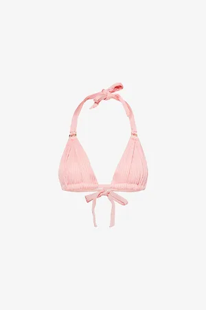 Monday Swimwear Morocco Halterneck Stretch-recycled Nylon Bikini Top