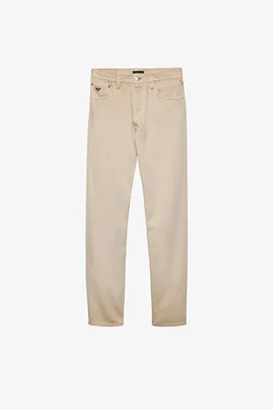 Prada Bull Brand-plaque Straight-leg Jeans