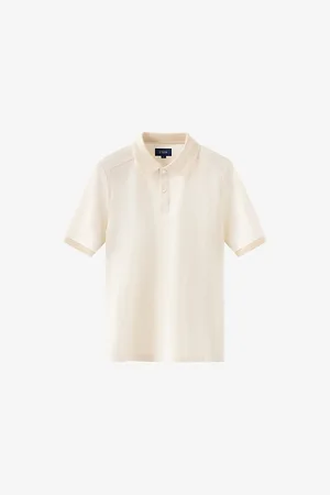 Eton Knit-trim Cotton-pique Polo Shirt