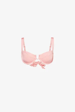 Monday Swimwear Cala Roja Balconette Stretch-recycled Nylon Bikini Top