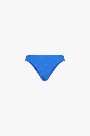 Monday Swimwear Byron Mid-rise Stretch-recycled Nylon Bikini Bottoms