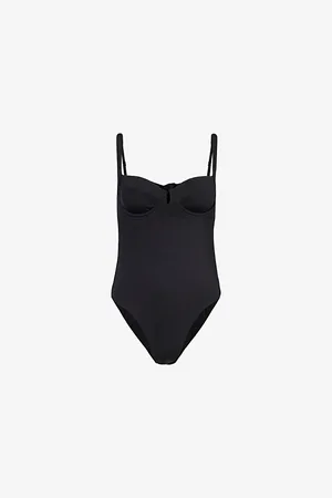 Monday Swimwear Clovelly Sweetheart-neck Stretch-recycled Nylon Swimsuit
