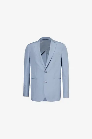 Orlebar Brown Garret Single-breasted Notch-lapel Linen-blend Blazer