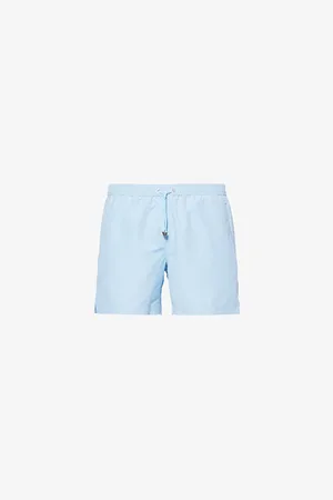 Sunspel Drawstring-waist Regular-fit Recycled-polyester Swim Shorts