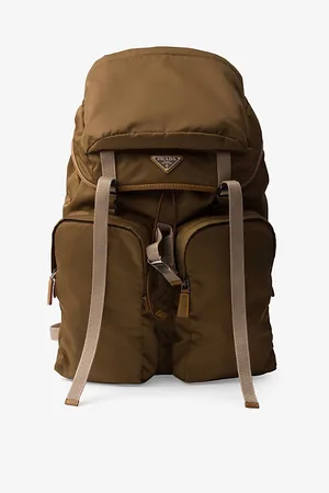 Prada Re-nylon and Leather Backpack