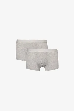 Sunspel Branded-waistband Mid-rise Pack of Two Stretch-cotton Trunks