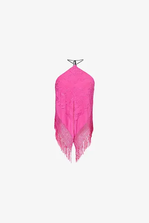 Conner Ives Ano Shawl Vintage Silk Top