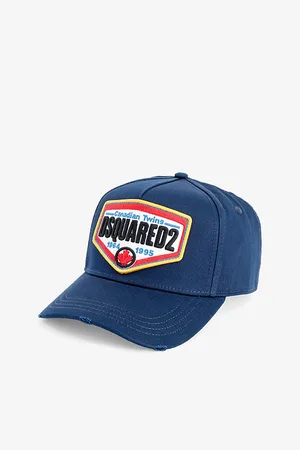 Dsquared2 Logo-embroidered Cotton-canvas Baseball Cap