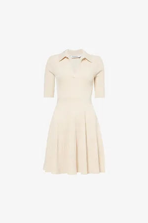 Simkhai Patricia Slim-fit Stretch-woven Blend Midi Dress