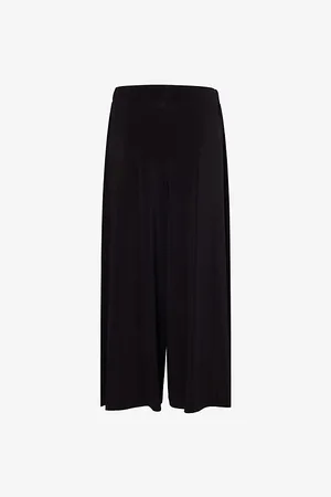 Issey Miyake Draped Relaxed-fit Woven-blend Trousers