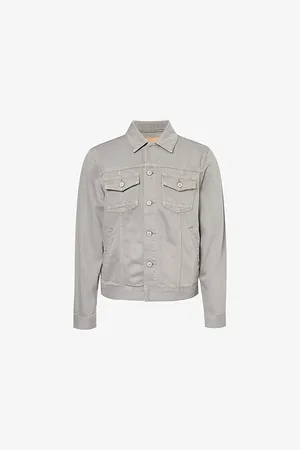 Paige Scout Patch-pocket Denim-blend Jacket